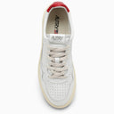 Autry Medalist White/Red Trainer - Balardi