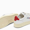 Autry Medalist White/Red Trainer
