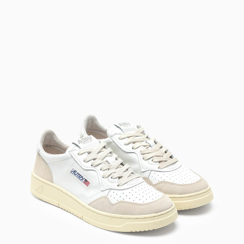 Autry Medalist Sneakers In White Leather And Suede | Balardi