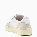 Autry Medalist Sneakers In White Leather And Suede