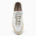 Autry White Leather Low Top Sneakers