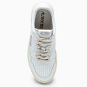 Autry White Leather Medalist Sneakers - Balardi