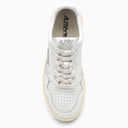 Autry White Leather Medalist Sneakers