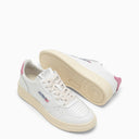 Autry Medalist White/Pink Trainer - Balardi