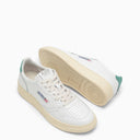 Autry Medalist White/Green Trainer - Balardi