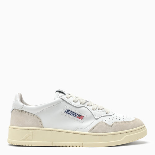 Autry White Leather Medalist Low Top Sneakers - Balardi