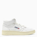 Autry White Leather High Top Sneakers - Balardi