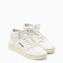 Autry White Leather High Top Sneakers - Balardi