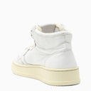 Autry White Leather High Top Sneakers - Balardi