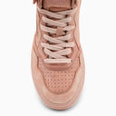 Autry Medalist Mid Sneakers In Peach Suede - Balardi
