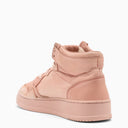 Autry Medalist Mid Sneakers In Peach Suede - Balardi