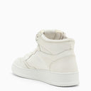 Autry Medalist Mid Sneakers In White Leather - Balardi