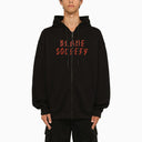 44 Label Group Greed Cotton Black Hoodie