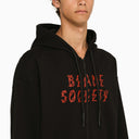 44 Label Group Greed Cotton Black Hoodie