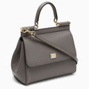 Dolce&Gabbana Taupe Sicily Small Handbag