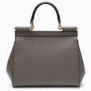 Dolce&Gabbana Taupe Sicily Small Handbag