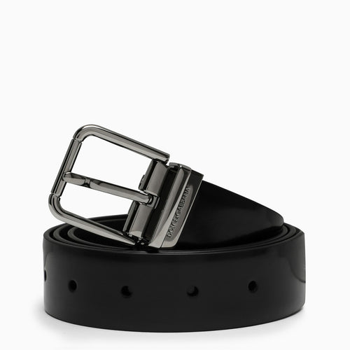 Dolce&Gabbana Black Leather Belt