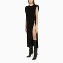 Sportmax Long Black Wool Dress - Balardi