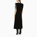 Sportmax Long Black Wool Dress - Balardi