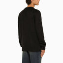 Balmain Black Mohair Crew Neck Jumper