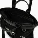 Dolce&Gabbana Black Nylon Shopping Bag With Logo