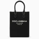 Dolce&Gabbana Small Black Nylon Bag With Logo
