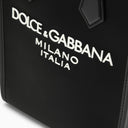 Dolce&Gabbana Small Black Nylon Bag With Logo