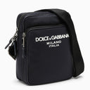Dolce&Gabbana Blue Messenger Bag In Nylon