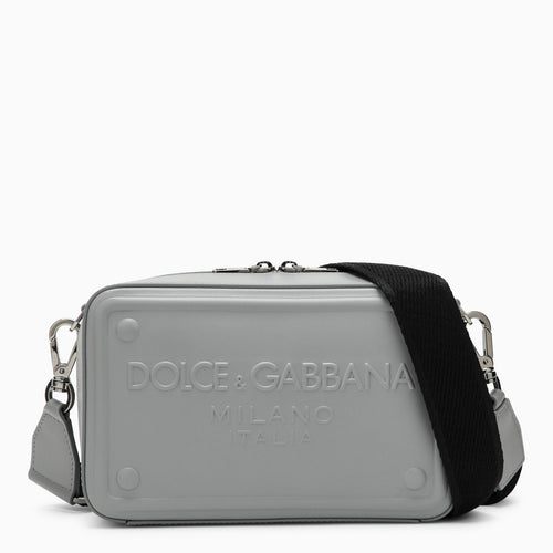 Dolce&Gabbana Grey Calfskin Shoulder Bag