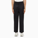 Ader Error Regular Navy Wool Trousers - Balardi