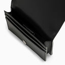 Portafoglio in pelle nera Dolce & Gabbana con logo