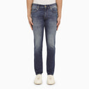 Pt Torino Denim Blue Washed Out Denim Jeans