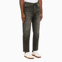 Jeans regolari ribelli grigio scuro di Denim Torino