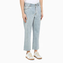 Pt Torino Denim Light Blue Cotton Cropped Jeans - Balardi
