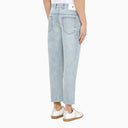 Pt Torino Denim Light Blue Cotton Cropped Jeans - Balardi