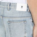 Pt Torino Denim Light Blue Cotton Cropped Jeans - Balardi