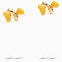 Sunnei Gold/Orange Earrings - Balardi