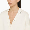 Marni Short Cardigan With White Cotton Wears