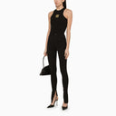 Balmain Black Tank top con logo