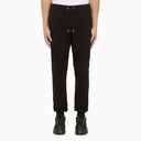 Balmain Black Jogging Trousers With Logo Print