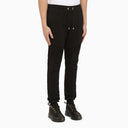 Balmain Black Jogging Trousers With Logo Print