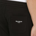 Balmain Black Jogging Trousers With Logo Print
