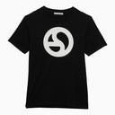 Acne Studios Black Cotton T Shirt With Logo