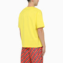 Maglietta di cotone giallo Martine Rose con logo