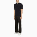 Pt Torino Black Virgin Wool Blend Trousers