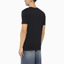 A.P.C. Logoed Navy Crewneck T Shirt