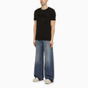 A.P.C. Logoed Black Crewneck T Shirt