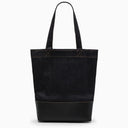 A.P.C. Blue Denim Tote Bag With Logo