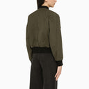 A.P.C. Khaki Cotton Bomber Jacket - Balardi