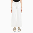 A.P.C. White Cropped Jeans - Balardi